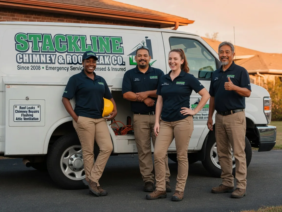 Chimney flashing repair company in Colorado